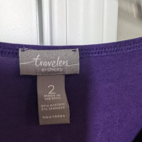 Purple blouse - Picture 3 of 3